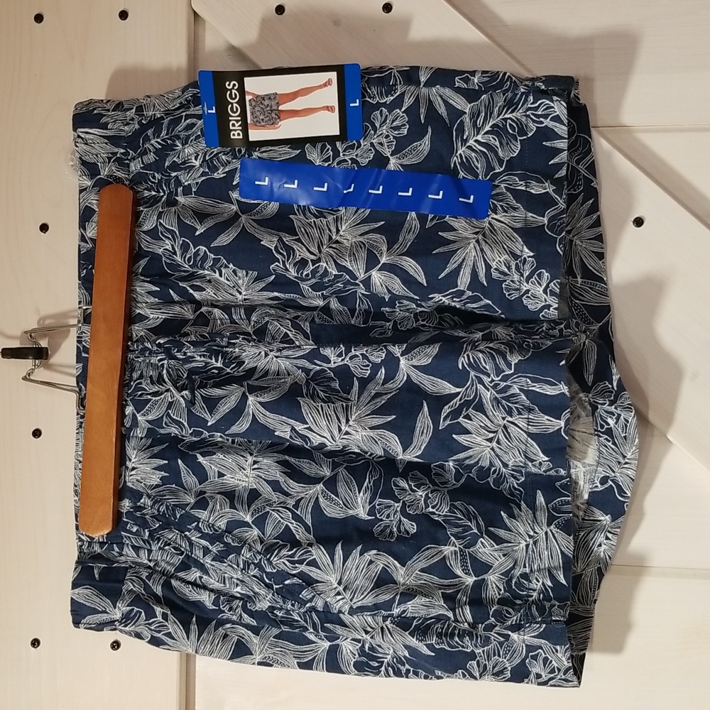 NWT Briggs linen shorts